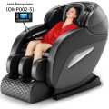 2021 best luxury electric full  body jade roller massage chair modern zero gravity 4d with head rest cover